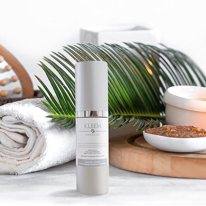 Best Acne Treatment for Face with Vitamin C for Men & Women. Use Acne Spot Treatment for Face for a Clear & Fresh Skin without Breakouts, Redness, Blemishes or Acne Scars. Results in 4 Weeks - 1 Fl Oz