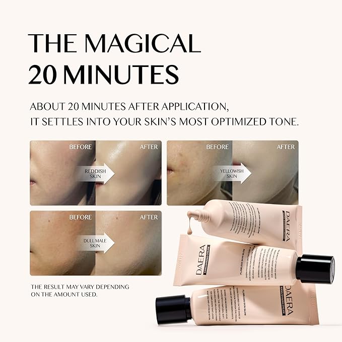 Kang Shining Korean BB Tinted Moisturizer Cream (1 Color,Neutral), Self Adjusting BB Cream,1.35 fl oz, Glowing Skin Natural Makeup, Buildable Coverage, Lightweight