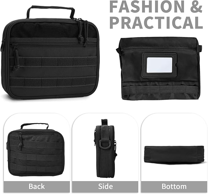 VELVEBAG Mens Toiletry Travel Bag Hanging Toiletry Bag Toiletry Bag Shaving Bag for Men Travel for Cosmetic,Toiletries,Accessories Black