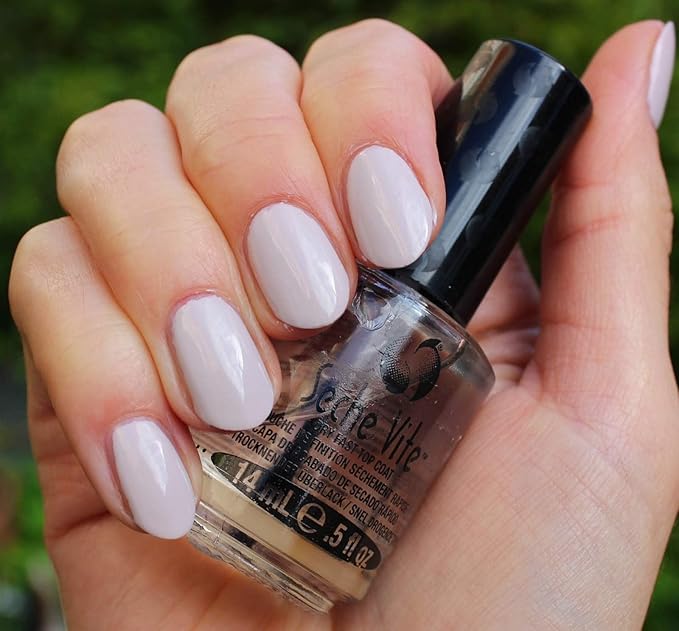 Seche Vite Dry Fast Top Nail Coat, Clear - .5 oz. oz (Pack of 2)