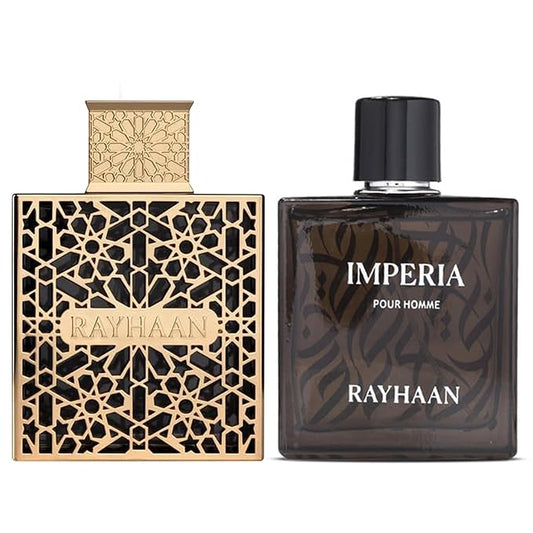2-Piece Fragrance Set for Men – Includes 3.4 oz Elixir Eau de Parfum Spray and 3.4 oz Imperia Eau de Parfum Spray