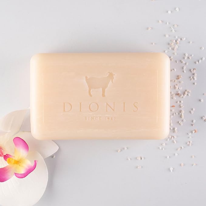 Dionis Goat Milk Skincare Bar Hand Soap-Shea Butter & Olive Oil Nourish, Moisturize, Restore, For All Skin Types, Non Greasy, No Residue, Sea Treasures Scent, Gift Set Bundle Of 3 Moisturizing Bars