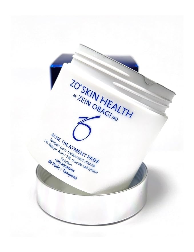 ZO SKIN HEALTH Acne Treatment Pads 2% Salicylic Acid (60 Individual Pads)