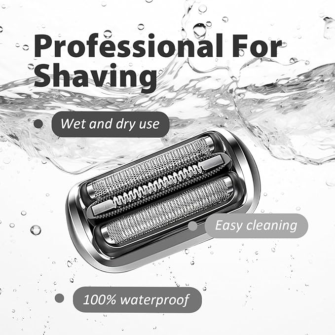 74S Replacement Shaver heads Compatible with Braun Series 7 Replacement Head,suitable for 7120s, 7125s, 7127cs, 7171cc, 7175cc, 7185cc and 7189cc
