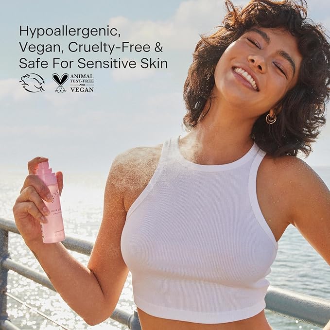 Skylar Boardwalk Delight Hair & Body Mist | Hypoallergenic & Clean Fragrance | Vegan, Cruelty Free, and Safe For Sensitive Skin | 80 ML, 2.7 Fl Oz