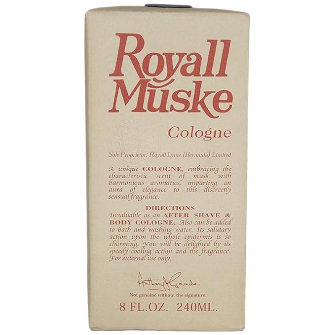 Royall Muske By ROYALL FRAGRANCES FOR MEN 8 oz All Purpose Lotion / Cologne