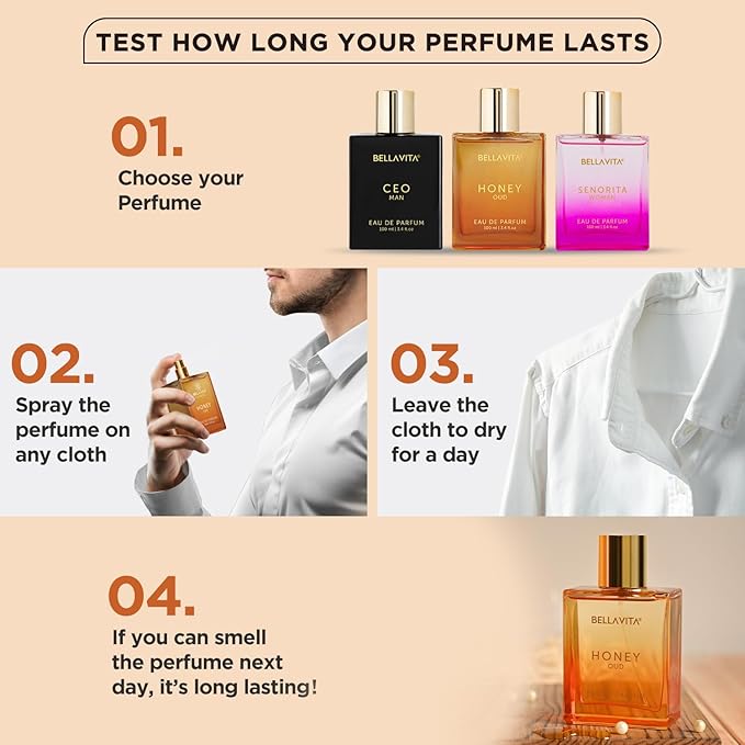 Women's Perfume Gift Set (4 x 0.68 fl. oz. & 3.4 fl. oz.) | Includes Honey Oud, Skai, Fresh, White Oud | Perfect for Men & Women | Woody, Floral, Sweet & Spicy Scents for Gifting & Daily Wear
