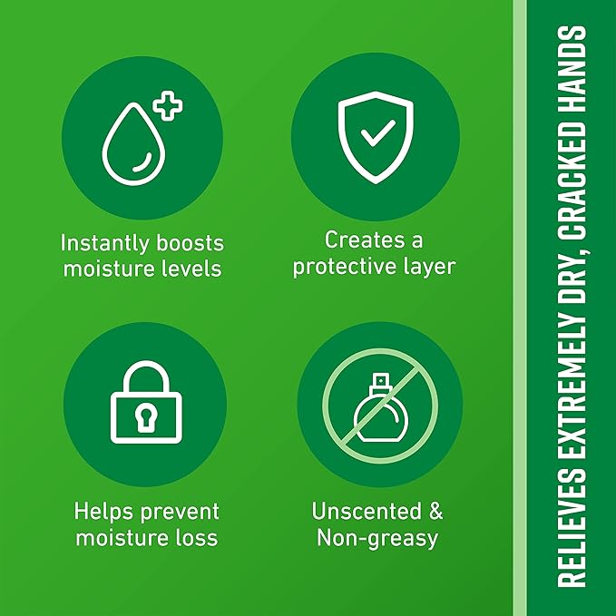 O'Keeffe's Working Hands Hand Cream, 6.8 oz Jar and Healthy Feet Foot Cream, 6.4 oz Jar - Repairing Skincare for Extremely Dry, Cracked Hands and Feet