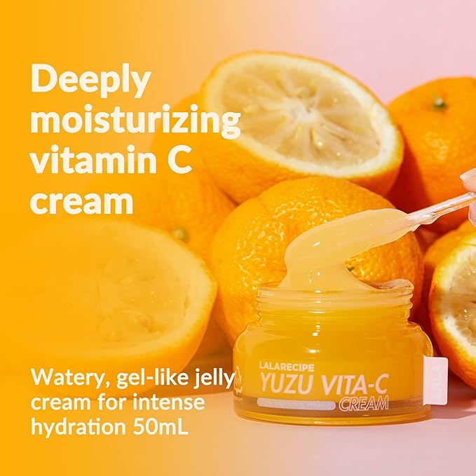 Yuzu Vita C Face Cream – Korean Daily Moisturizer with Jeju Yuzu, Niacinamide, AHA & PHA – Hydrating & Brightening Skincare for Radiant, Smooth Skin (50ml/ 1.69 fl oz)