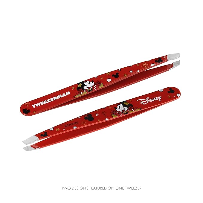 Tweezerman Magic All Around Slant Tweezer - Eyebrow Tweezers for Women and Men