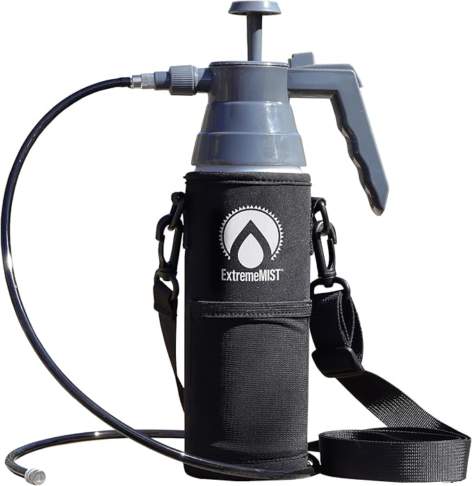 BeCOOL Personal Mister - High Performance Water Mister Spray Bottle Portable Water Misters for Cooling Outdoor with Neoprene Case/Strap
