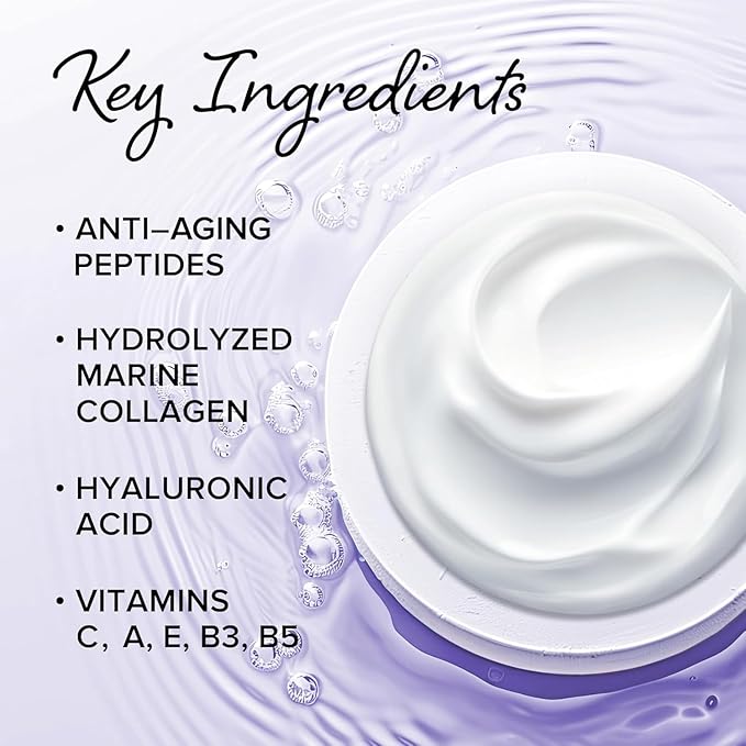 MAREE Neck Cream - Neck Creams for Tightening and Firming with Hyaluronic Acid - Face Moisturizer for Women - Skin Care Tighten and Lift - Facial Lifting - Anti Aging & Wrinkles Treatment - 1.7 fl oz