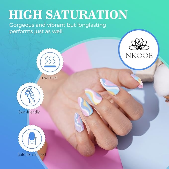 36 Colors Acrylic Nail Powder Set (10g/0.35oz Jars), Quick-Dry, Odorless, Non-Toxic, Easy-to-Blend, Ideal for DIY Nail Art & Salon Professionals - Perfect Gift for Nail Enthusiasts