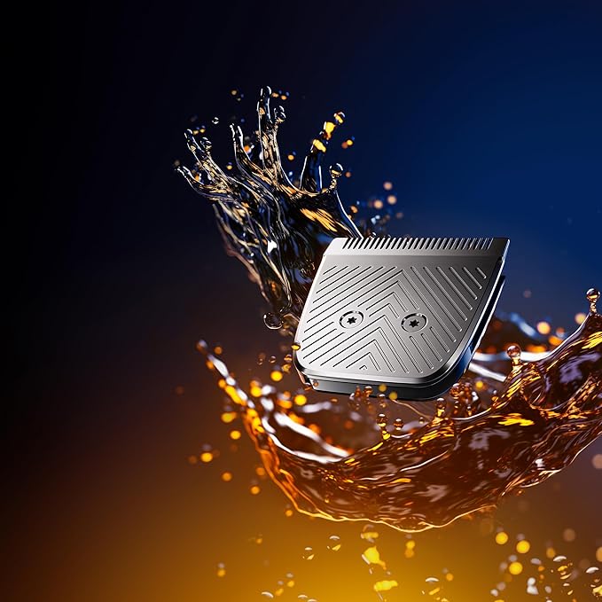 MANSCAPED® The Lawn Mower® 5.0 Ultra SkinSafe® Replacement Trimmer Blade - Groin Hair Trimmer Ceramic Blade Head Refill with Metal Guard, Snap-In Cartridge, 1 Pack