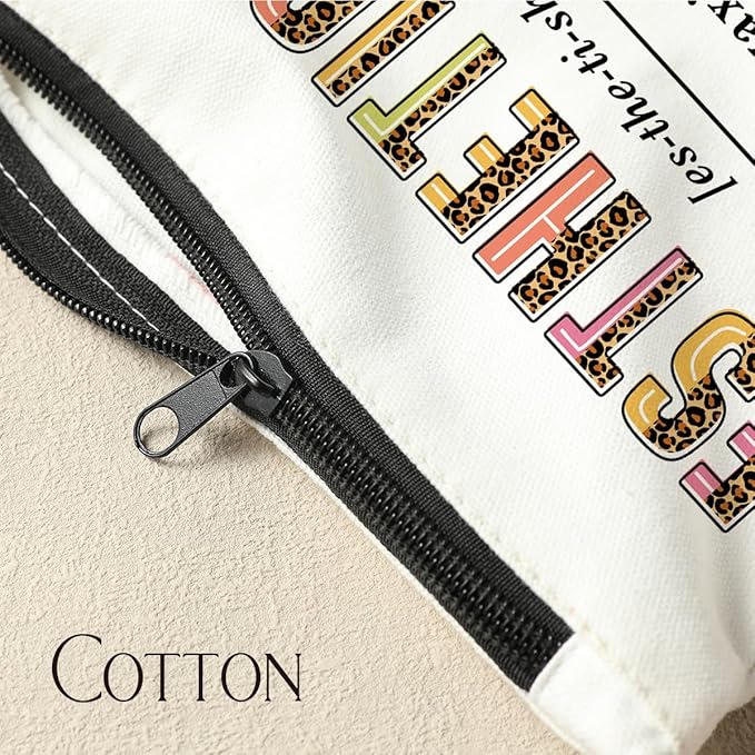 Esthetician Definition, Funny Esthetician Gifts, Makeup Bag Cosmetic Bag, Esthetician Supplies, Beauty Artist Gifts, Birthday Graduation Appreciation Gifts for Women Female Beautician Salon Stylist