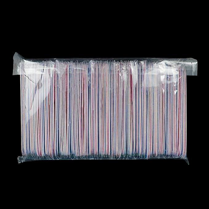(100 Pcs) Kheoxusa Bulk Nail Files Individually Wrapped,Nail File Individually Wrapped,Nail Files Individually Wrapped,Nail File Bulk Individually Wrapped,Nail Files Bulk Individually Wrapped Mini