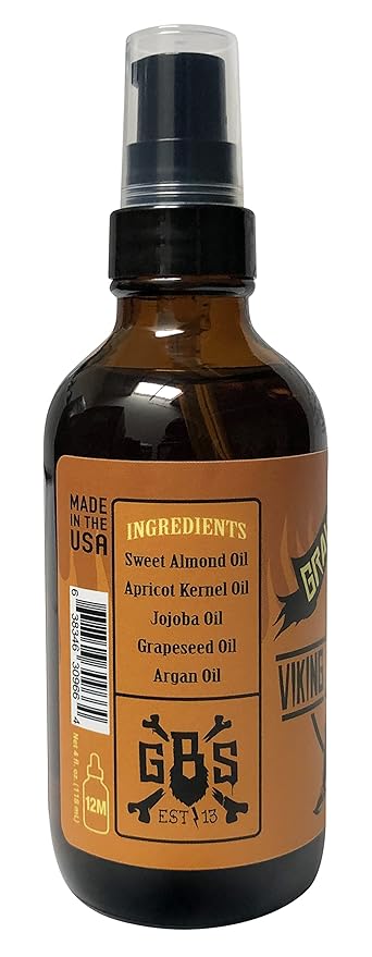 Grave Before Shave Viking Blend Beard Oil 4 oz. BIG BOTTLE