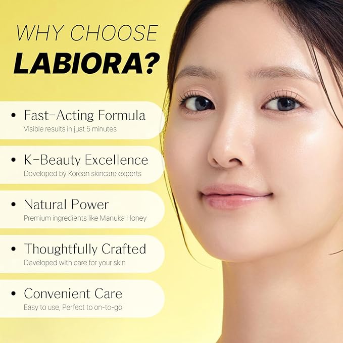 Korean 5-Minute Wash Off Face Scrub Mask- All-in-One Skincare with Lemon & Manuka Honey Natural Exfoliating, Hydrating, and Nourishing K-Beauty (3.52 fl. oz/100g)