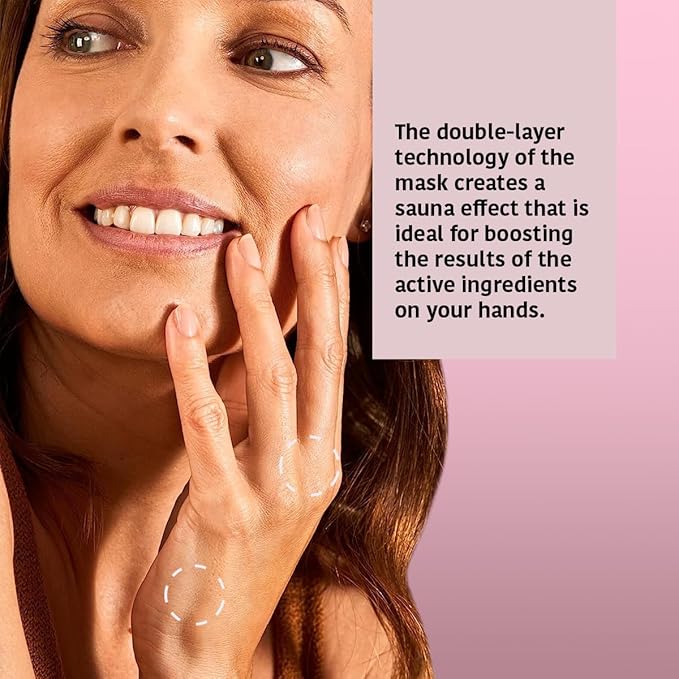 Anti-Aging Hand Mask with Hyaluronic Acid and Bakuchiol - Pack of 4 Pairs