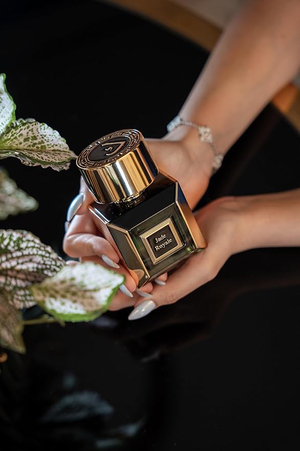 Jade Royale - Arabian Perfume for Women and Men, Extrait de Parfum Mens Cologne with Bergamot Sweet Orange Lemon- Cashmere Wood, Tonka Bean- Ambergris White Musk Patchouli Perfume 100ml