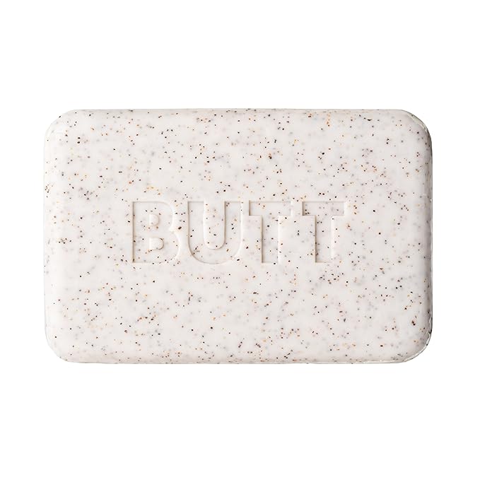 x Danny Duncan No. 069 Butt Face Mens Soap, 7 Oz, Double Sided Moisturizing & Body Exfoliator Bar Soap with Pumice & Apricot Seed Powder, Crisp Sea Air, Fresh Sage + Cedarwood Scent