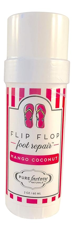 Foot Balm Moisturizer For Rough Heels & Dry, Cracked Feet – Flip Flop Foot Repair Bundle – 4 Pack – Mango Coconut, Lime Sugar, Orange Honey, Eucalyptus Mint
