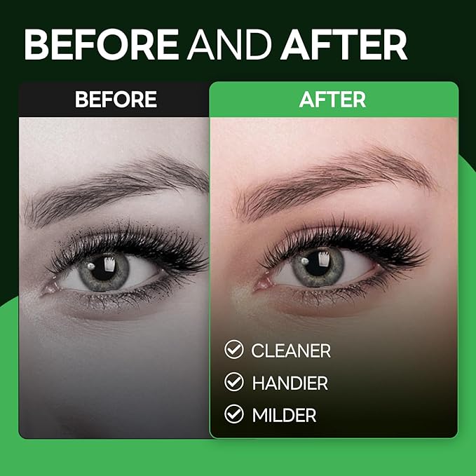 ARISON LASHES Lash Shampoo Eyelash Extension Cleanser, Lash Extension Shampoo, Professional Lash Shampoo for Lash Extensions Eyelid Foaming Cleanser for Salon and Home Use 500ML