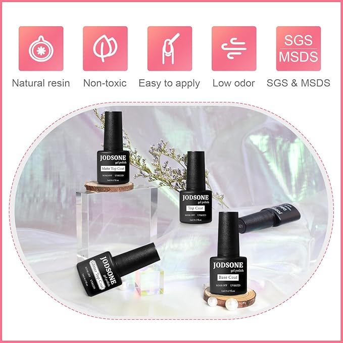 JODSONE Gel Nail Polish Starter Set