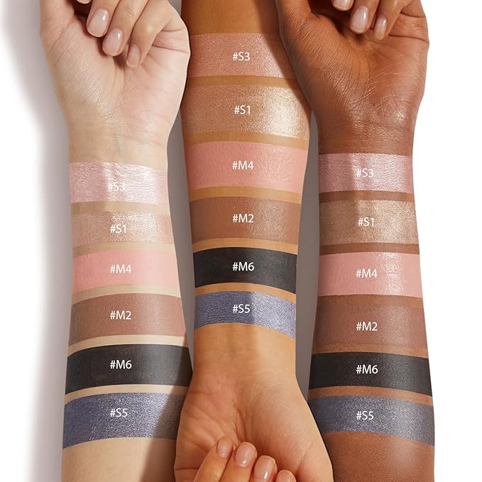 Cream Eye Shadow Eyeliner Makeup Sticks, Highlighter Brightener Pencil Classic-A016 + Multi-use-S5