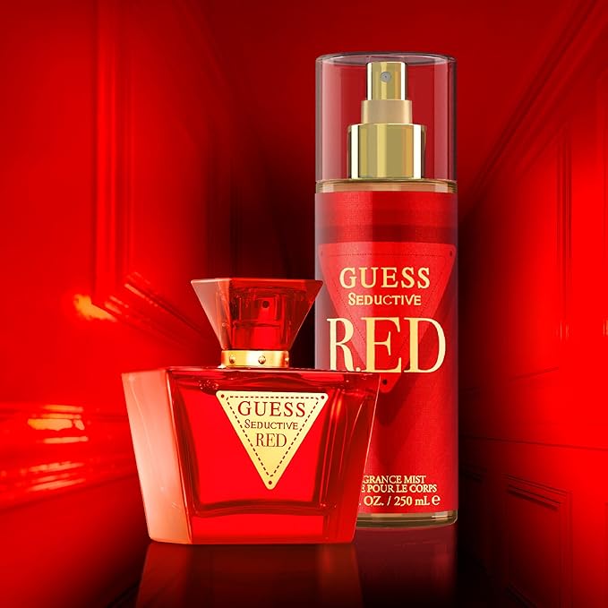 GUESS Seductived Red for Women Fragranced Mist 8.4 Fl Oz (Pack of 2)