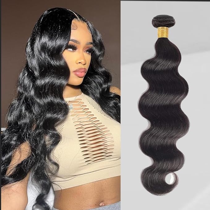 20 Inch Bundles Human Hair 12A Brazilian Body Wave Bundles Natural Black Body Wave Bundles Human Hair Extensions Full And Thick