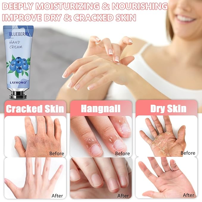 74 Pack Hand Cream Gift Set For Women and Girls,Mothers Day Gifts Bulk,Teacher Appreciation Gifts,Nurses Gifts,Natural Plant Hand Lotion For Dry Cracked Hands,Scented Mini Hand Lotion Travel Size