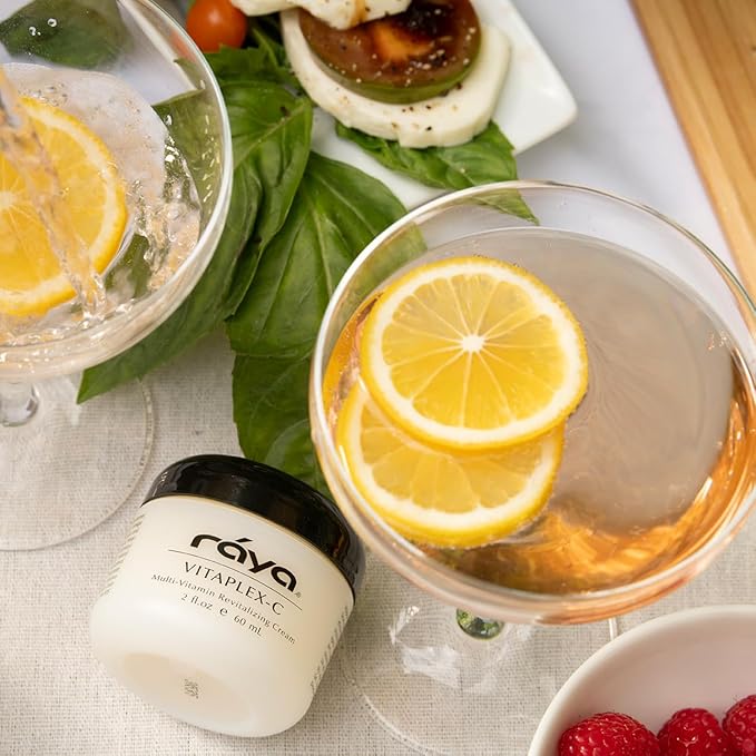 Raya Vitaplex-C Cream (305) | Moisturizing, Multi-Vitamin, Anti-Aging, and Revitalizing Face Cream for Dry, Mature | Tones and Firms | Helps Reduce Fine Lines and Wrinkles