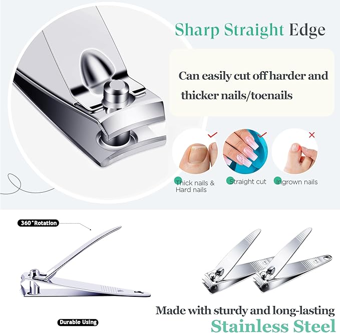 200-Pack Fingernail Clippers Nail Clippers in Bulk for Women Man Portable Sturdy Stainless Steel Small Nail Cutter Bulk Toenail Clippers Multipack for Travel Homeless Care Package Supplies