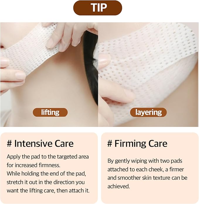 MEDIHEAL Retinol Collagen Lifting Pad - Vegan Face Hypoallergenic Pads with Retinol, Collagen - Lifting Pads for Enhancing Skin Texture Firmness 100 Pads