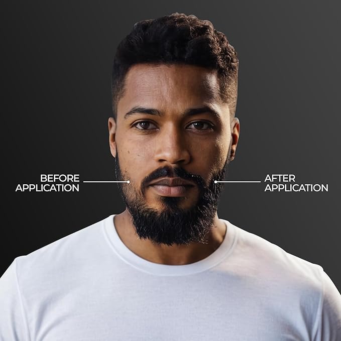 Beard Oil for Men, 100mL Refill Pouch - Black Oud (Growth Enhancer), Beard Care Essential, Moisturiser/Softener, Non-Greasy After Shaving Oil, Paraben-Free