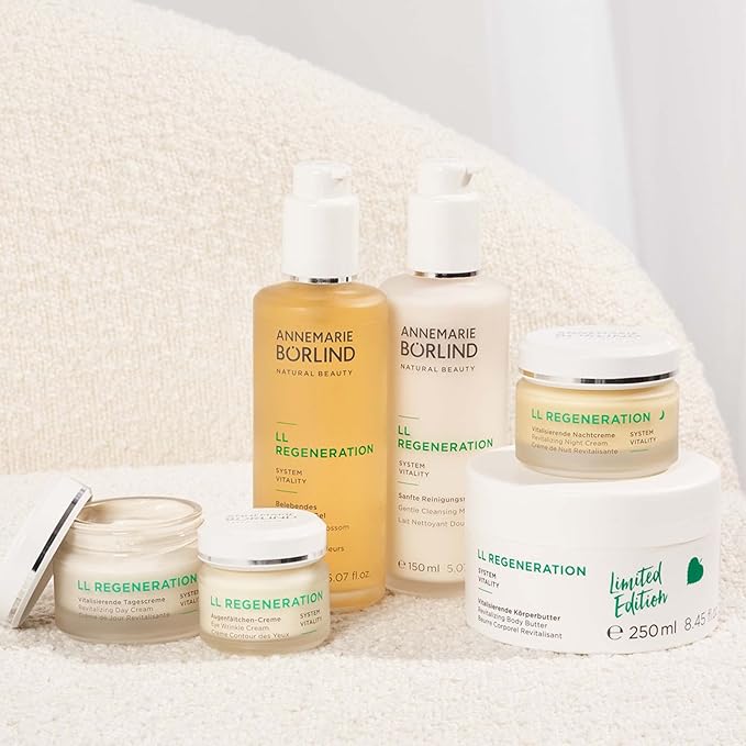 ANNEMARIE BÖRLIND – LL Regeneration Revitalizing Blossom Dew Gel – Sustainably Sourced Natural Facial Toner to Strengthen The Skin with Intense Moisture – Step 2 of 5-5 Oz