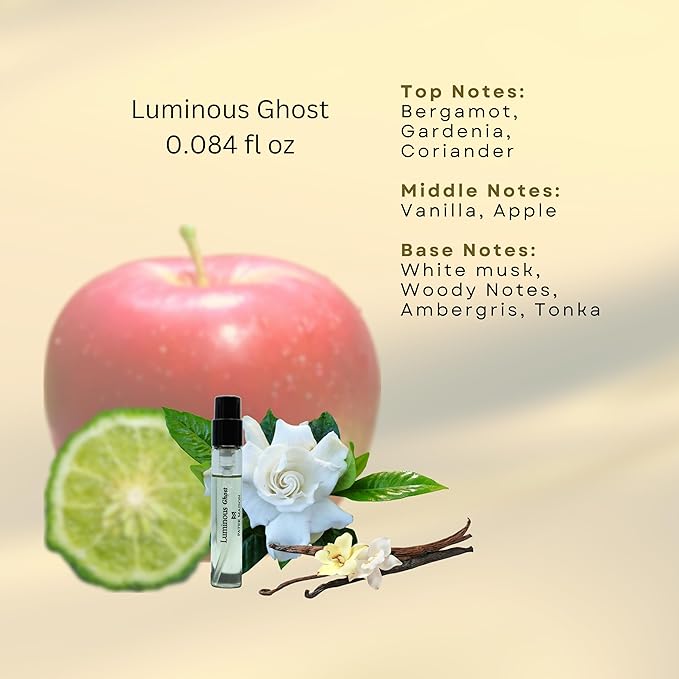 Patek Maison Perfume for Women and Men Luminous Mini Gift Set EDP Vial Spray