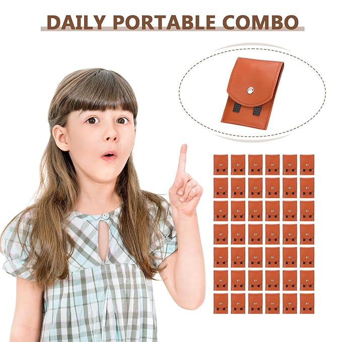 Geosar 50 Set Travel Manicure Kit Nail Clippers Pedicure Professional Nail Care Tools Stainless Steel Grooming Set with Portable Travel Case Gifts for Mother Father(Brown)