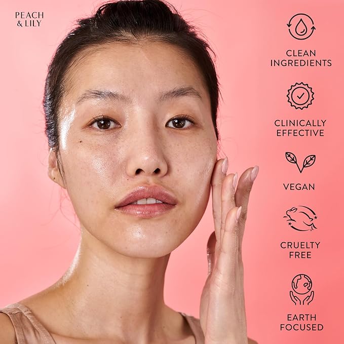 Peach & Lily - Power Calm Hydrating Gel Cleanser - Korean Skincare Face Wash - Dry, Normal, & Oily Skin - Vegan, Gluten Free, Fragrance Free, Never Tested on Animals - Travel Size - 100 ML, 3.38 FL OZ