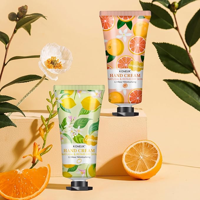 8 Pack Hand Cream Set For Women, Mothers Day Gifts, Wedding Favors, Bulk Hand Lotion Travel Size for Dry Cracked Hands, Moisturizing Hand Cream for Teacher Appreciation Gifts