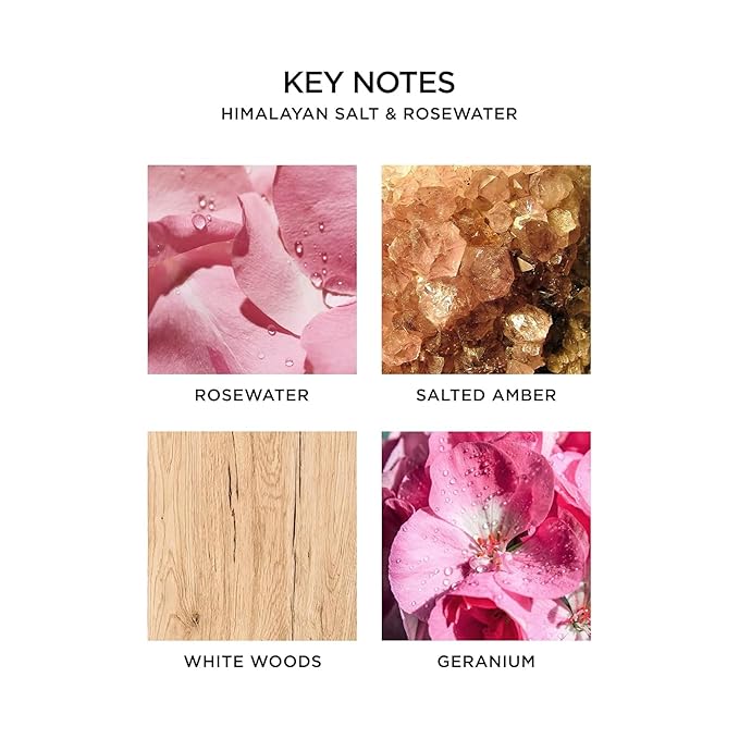 NEST New York Liquid Soap, Himalayan Salt & Rosewater - 10 fl oz - Cleanses & Nourishes Skin - Approx. 300 Pumps Per Bottle - Gluten Free & Cruelty Free