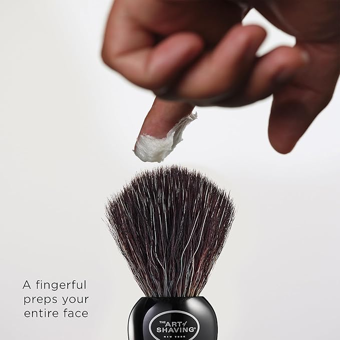 The Art of Shaving Sandalwood Shaving Cream for Men – Protects Against Irritation and Razor Burn – Hydrates and Nourishes Dry Skin – Clinically Tested for Sensitive Skin – 2.5 oz