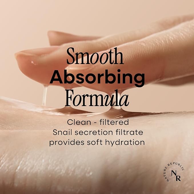 Nature Republic Snail Mucin Toner – Korean Skincare, High Content Mucus, Advanced Face Moisturizer for Skin Care Beauty, Niacinamide, Hydrating lightweight Age-Defying Booster, 130mL/4.39 Fl.Oz