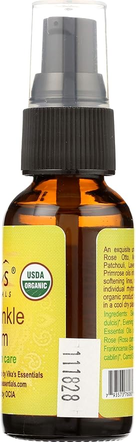Vika's Essentials EWG Verified Organic Anti-Wrinkle Serum