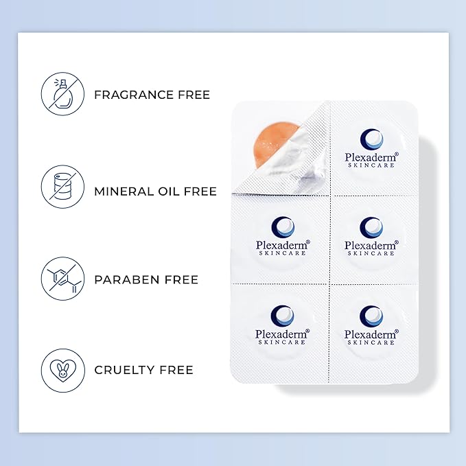 Plexaderm Rapid Reduction Eye Serum - Visibly Reduces Under-Eye Bags, Wrinkles, Dark Circles, Fine Lines & Crow's Feet Instantly, Anti Aging Wrinkle Remover for Face, 30 Single Use Pods