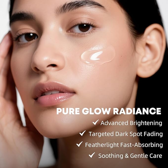 Vitamin C Serum for Face with Hyaluronic Acid & Vitamin E - Brightening Anti-Aging Serum & Dark Spot Corrector for Sensitive Skin, Hydrates Firms Lifts and Smooths Wrinkles & Age Spots