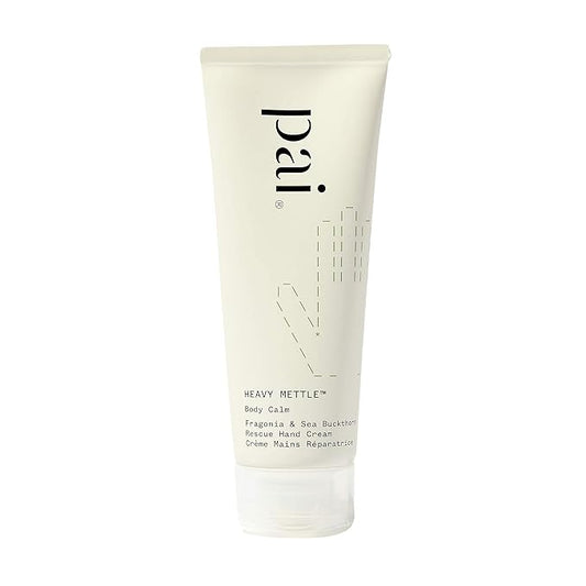 PAI SKINCARE - Heavy Mettle: Organic Fragonia + Sea Buckthorn Rescue Hand Cream | Natural, Vegan, Sensitive Skincare (2.5 fl oz | 75 mL)