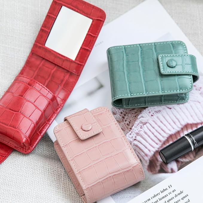 Earnda Makeup Lipstick Case for Outside Mini bag Travel Cosmetic Pouch