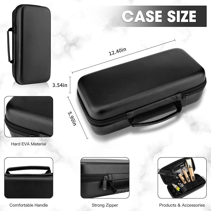 Professional Hair Clippers for Men,Cordless Barber Clippers,Beard Trimmers and Nose Hair Trimmer Kit,Mens Grooming Haircut Kit with LED Display,Gold